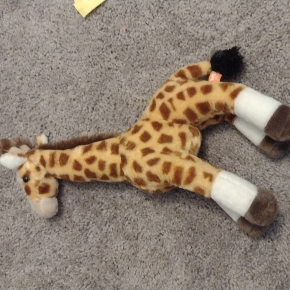 Wild Republic Giraffe Plush 16" stuffed Animal Toy Brown Tan